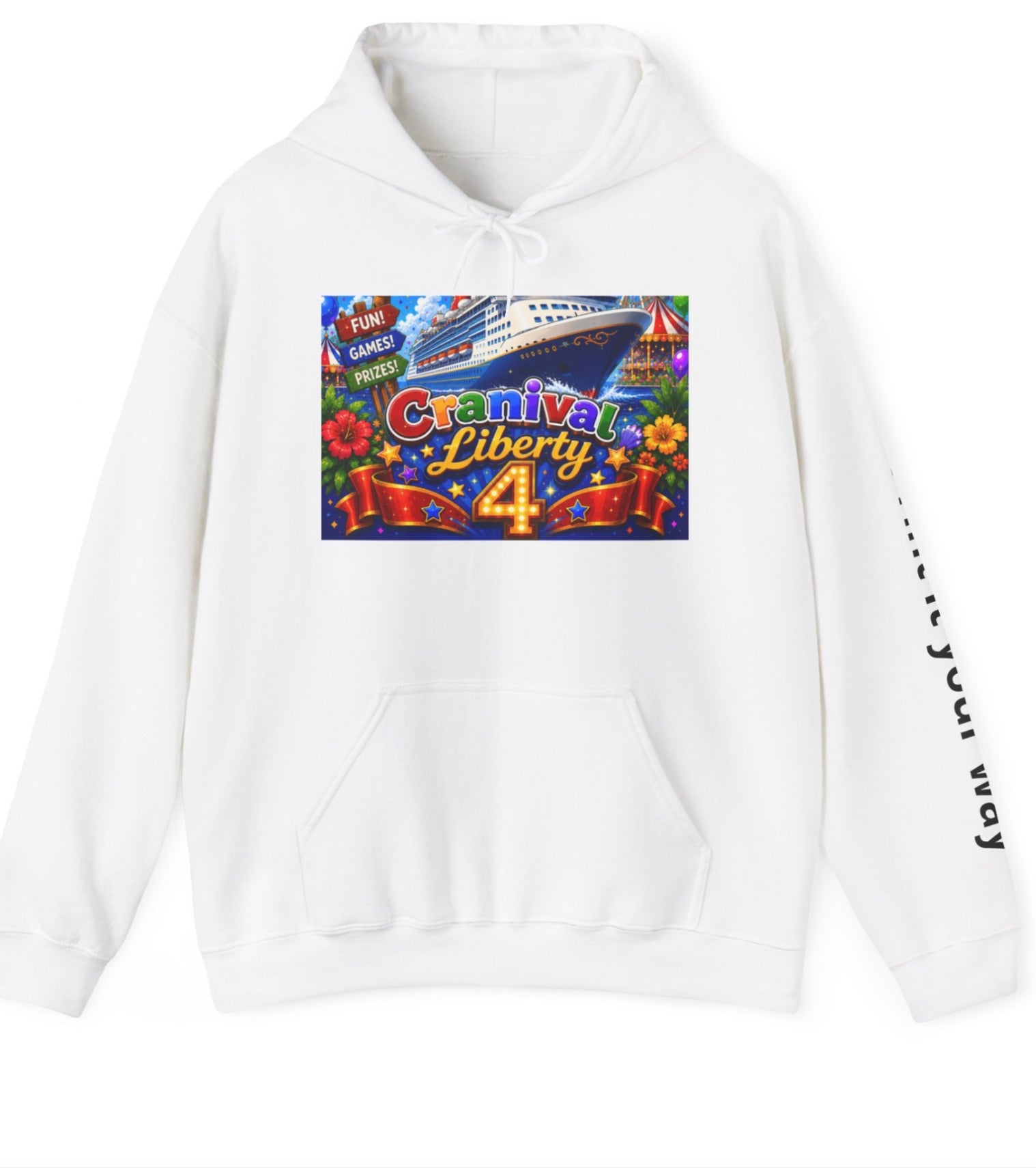 Carnival Liberty 4 Hoodie — Cruise Ship Festival Graphic Pullover